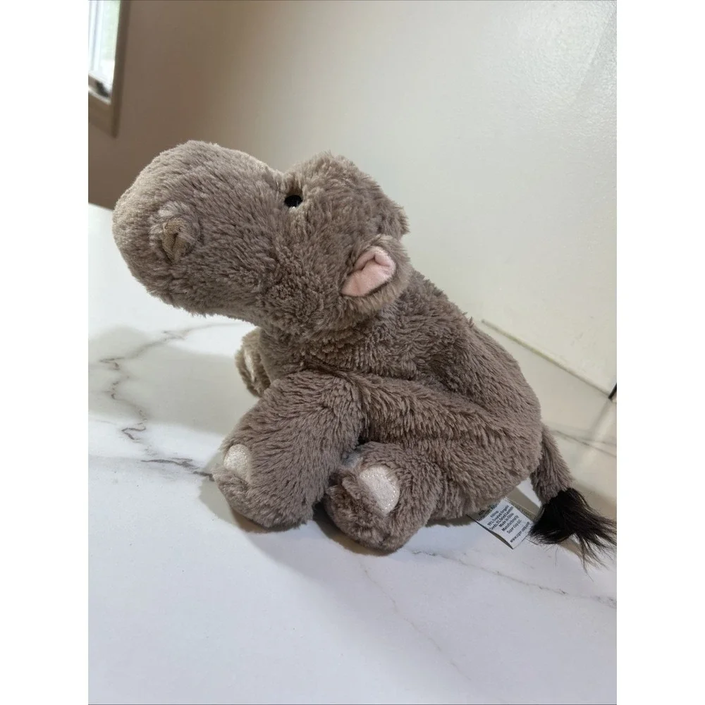 * Microwaveable Warming Hippo Stuffed Animal Huggable Warm Me Up‎ Cuddle Comfort